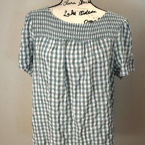 Women's Gingham Blouse